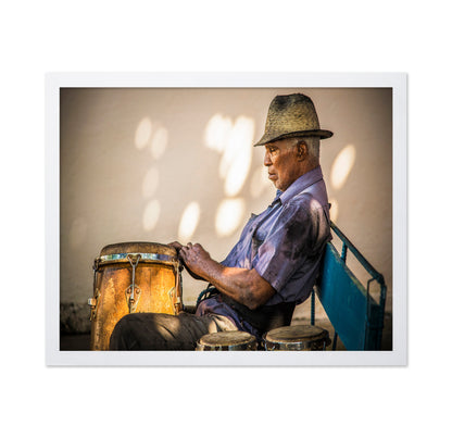 Street Drummer Portrait