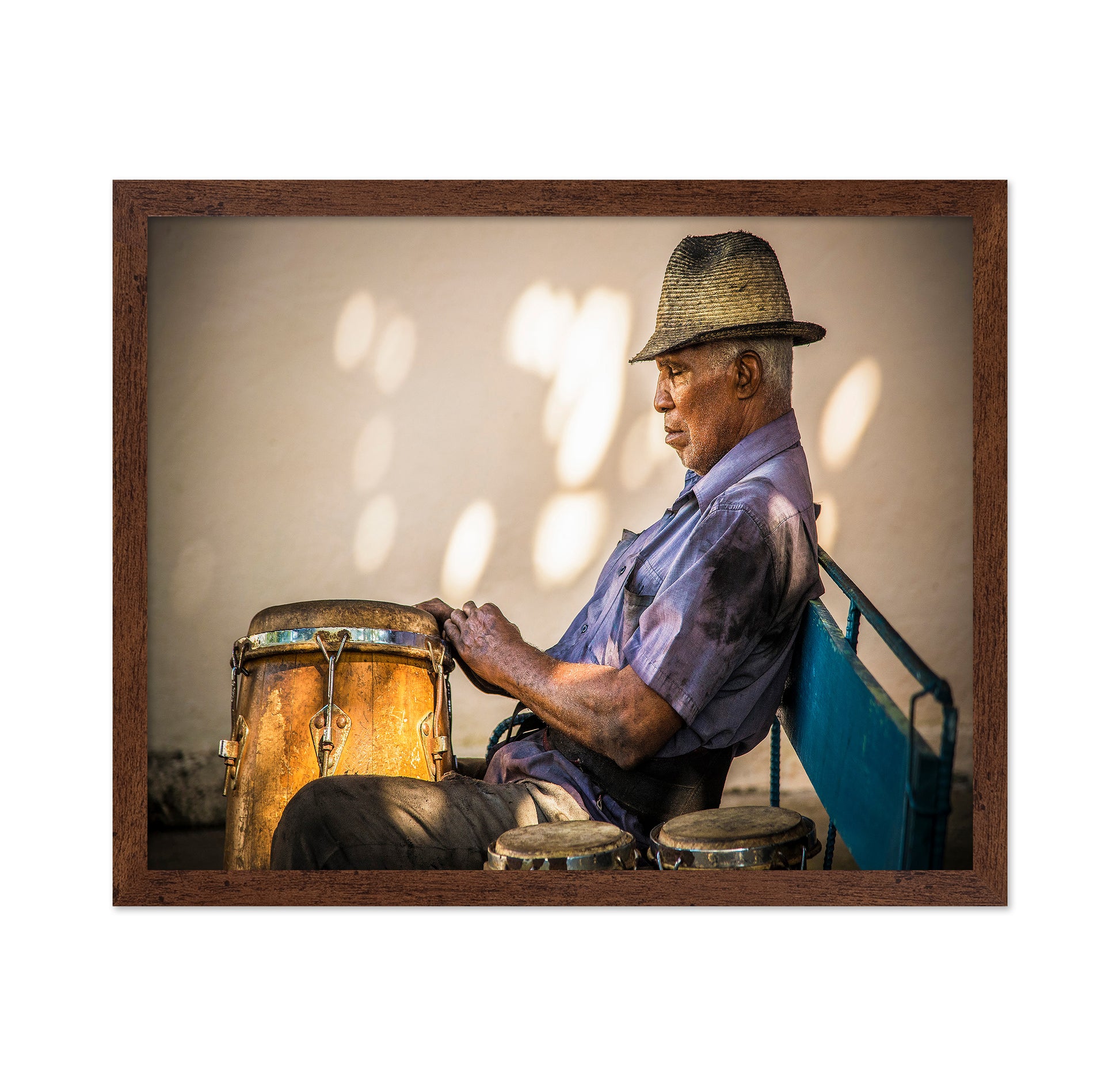 Street Drummer Portrait