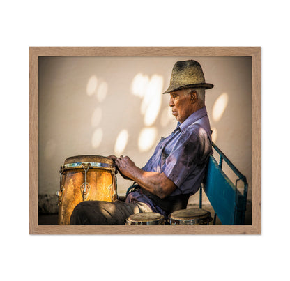 Street Drummer Portrait