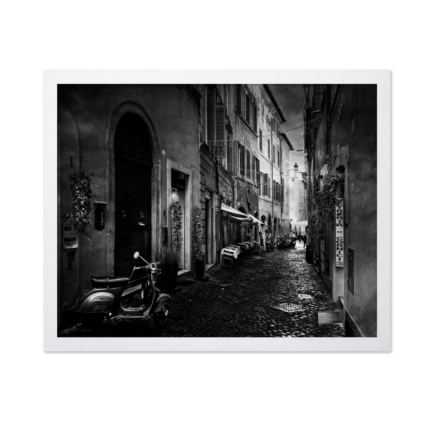 Walking along Rome