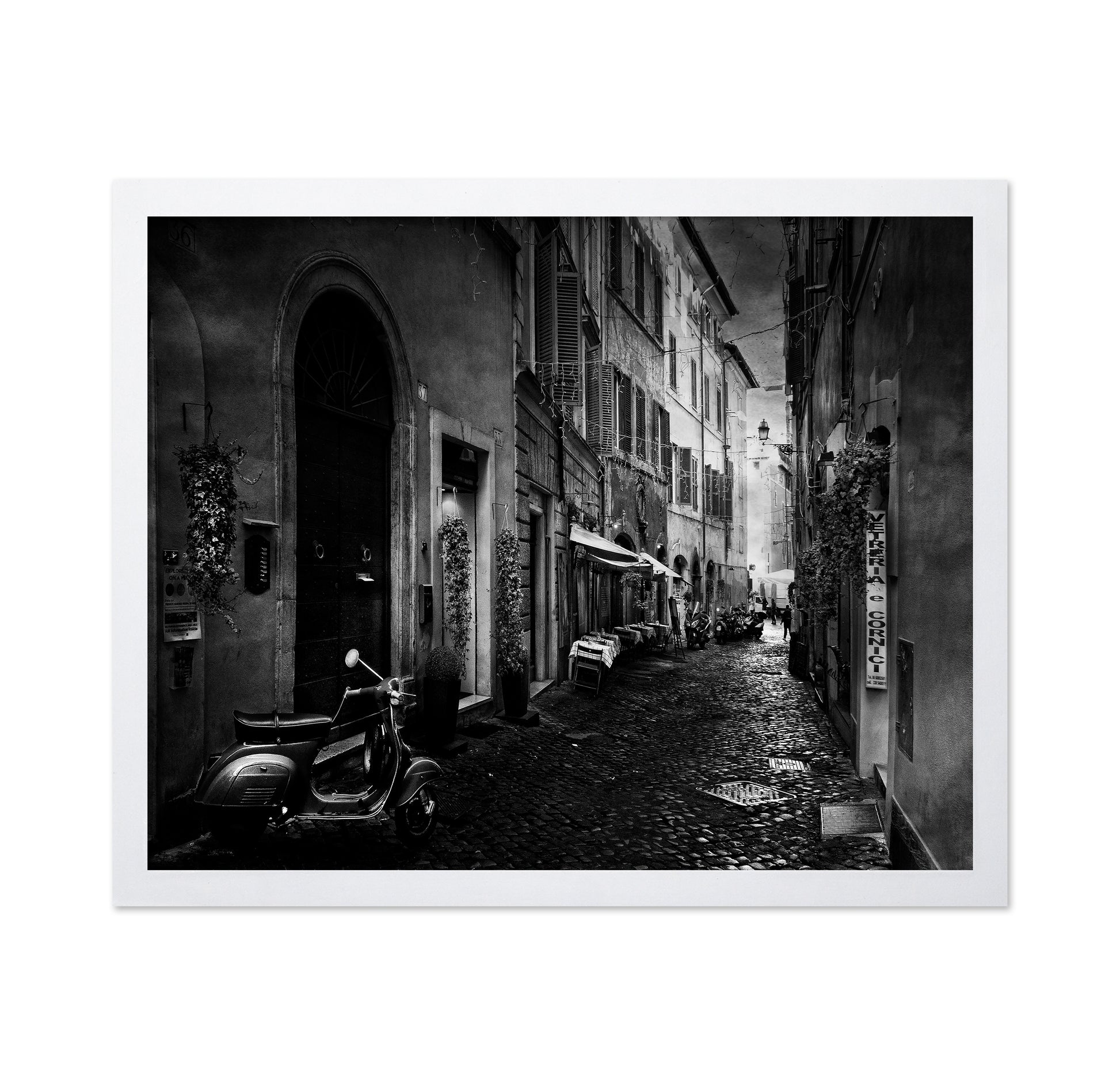 Walking along Rome