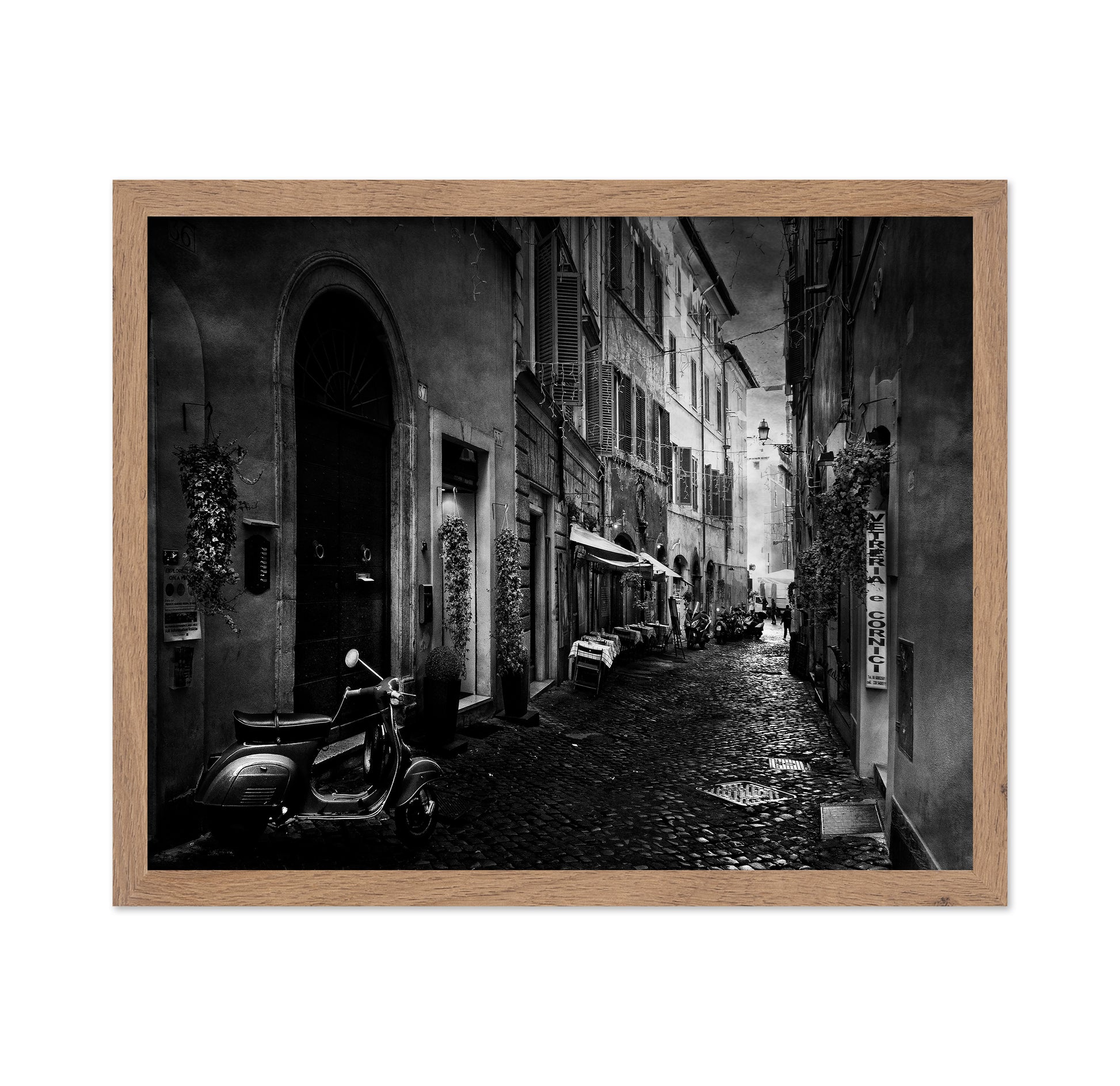 Walking along Rome
