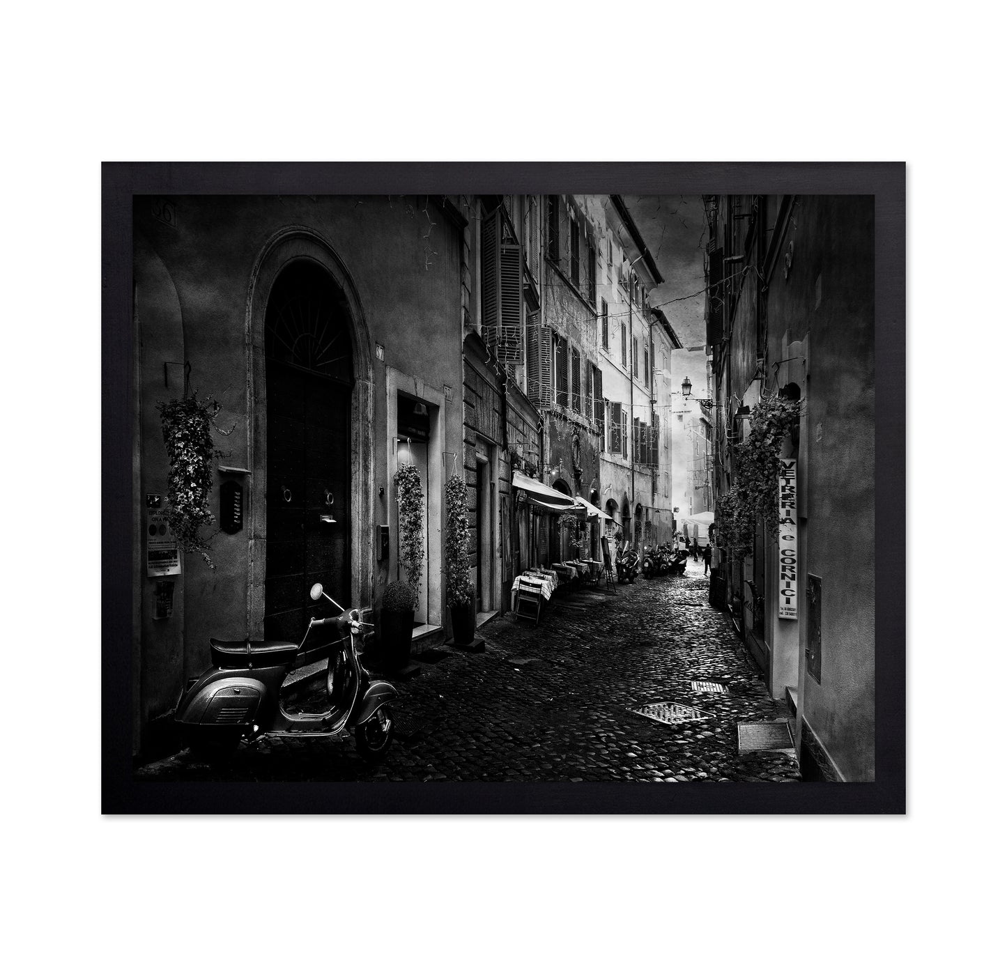 Walking along Rome