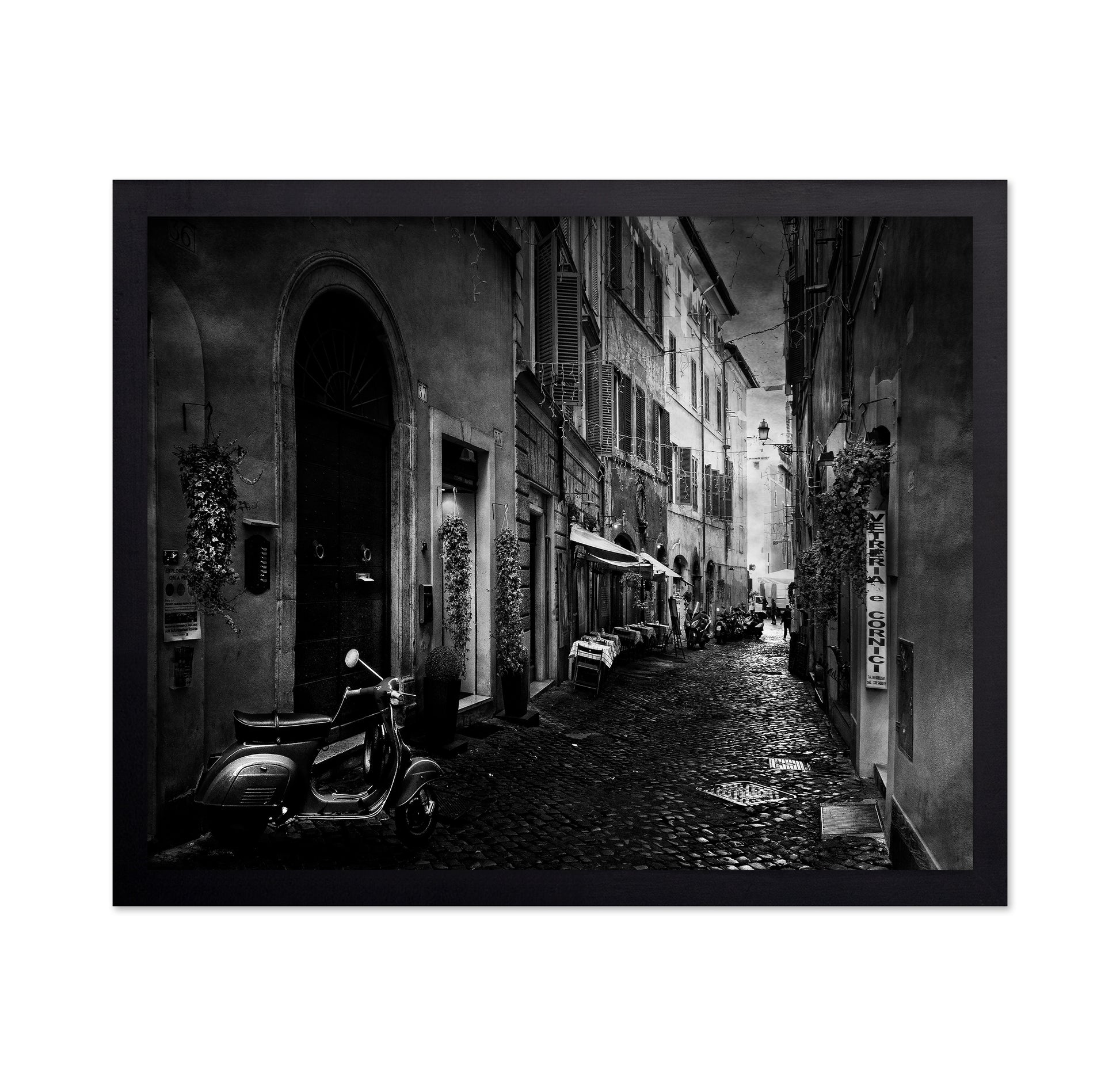 Walking along Rome