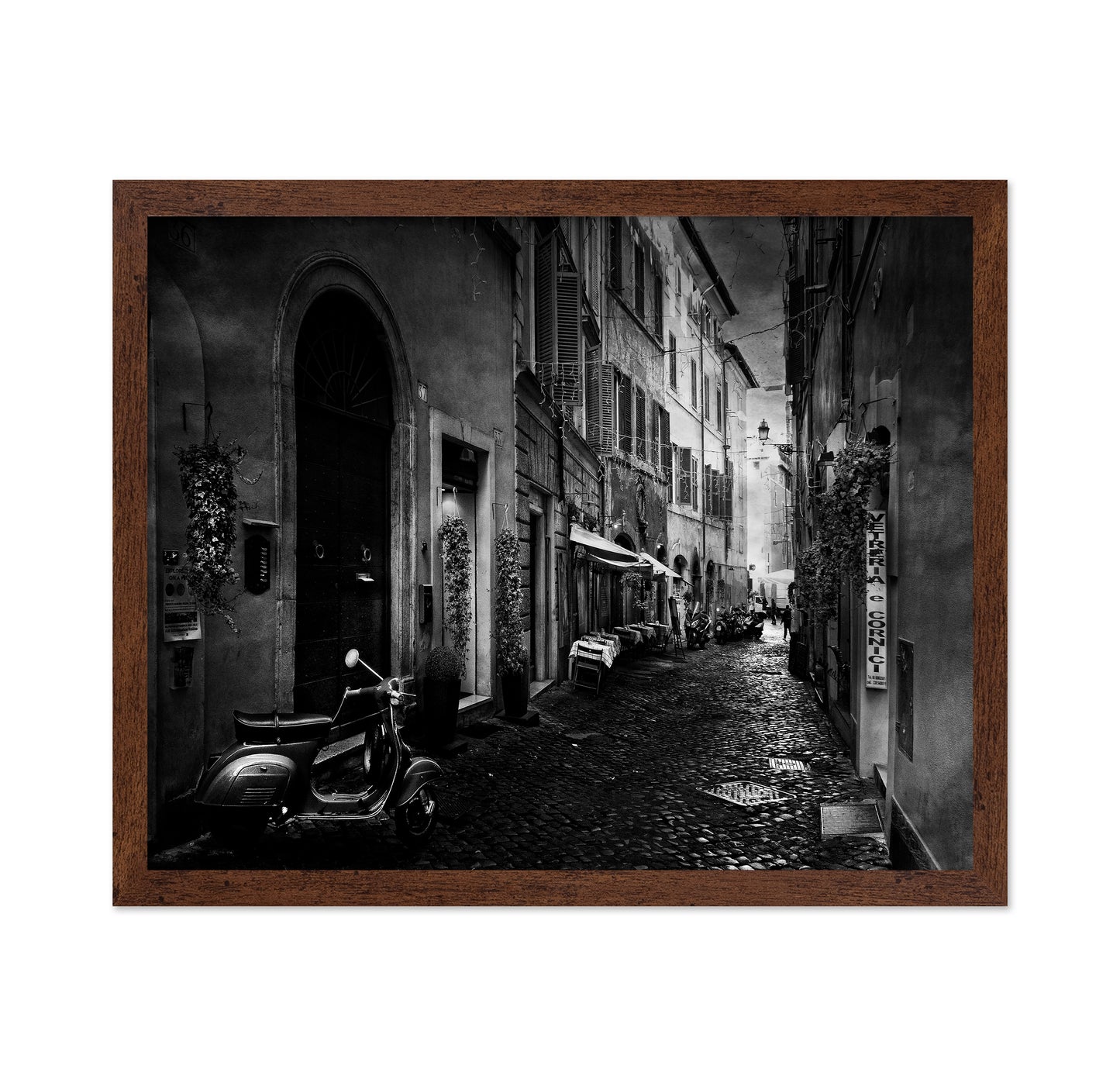 Walking along Rome