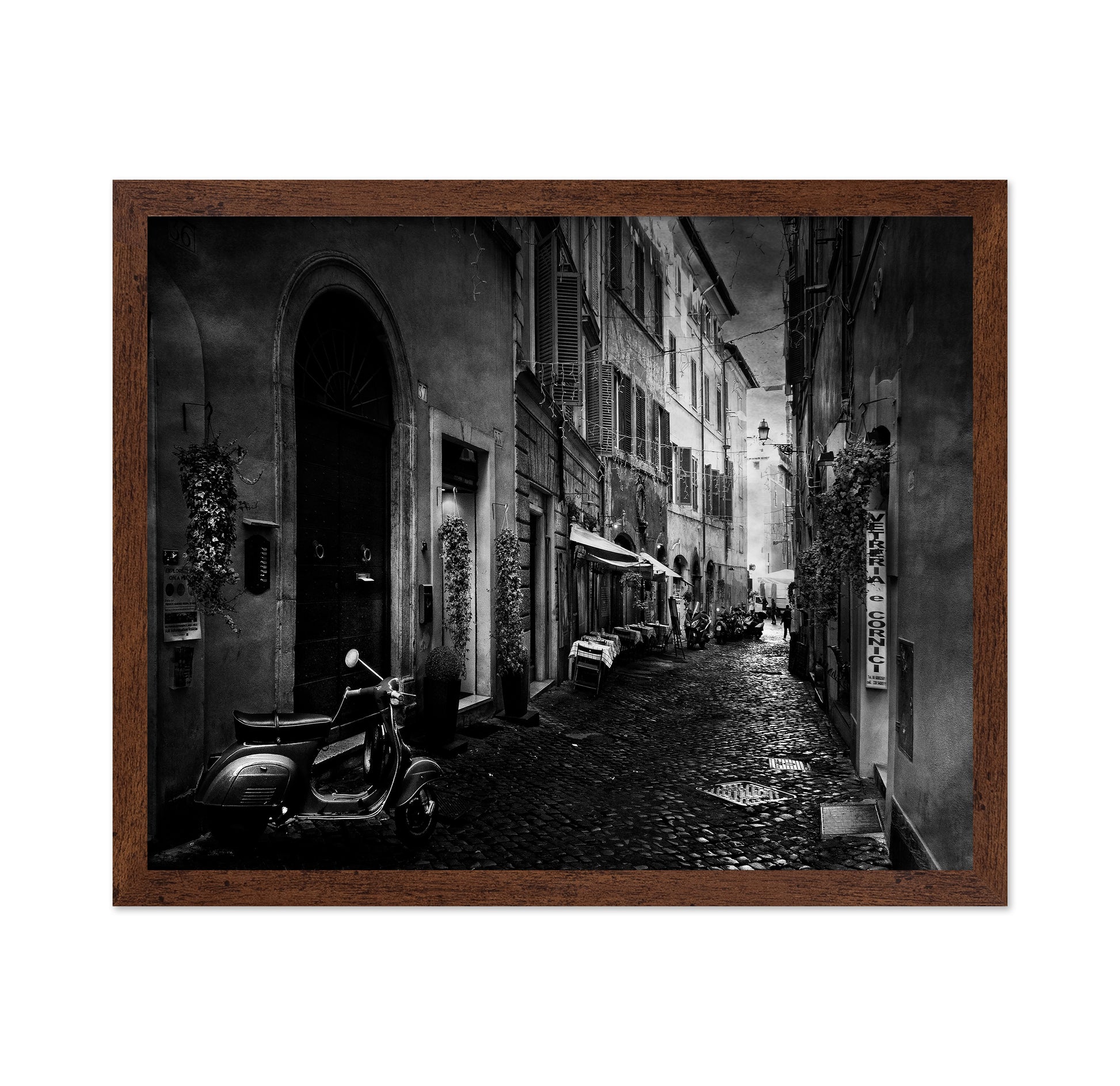 Walking along Rome