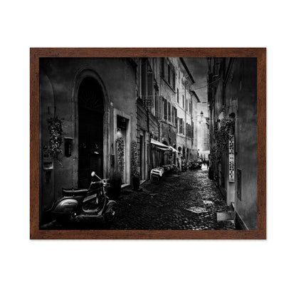 Walking along Rome