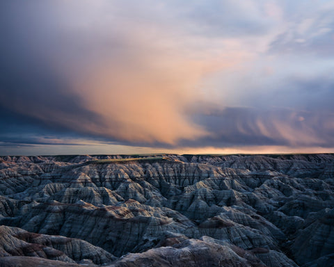 Twilight over Badlands