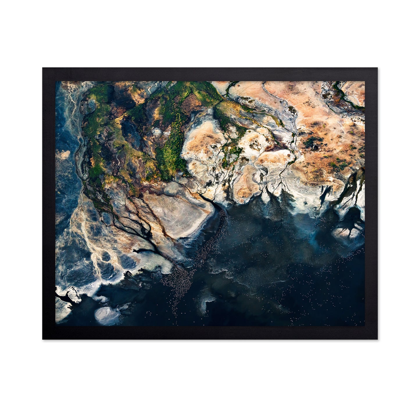 Abstract Coastal Lagoon
