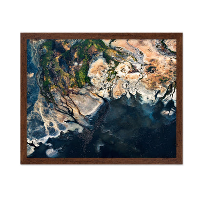 Abstract Coastal Lagoon