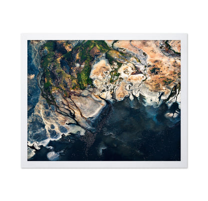 Abstract Coastal Lagoon