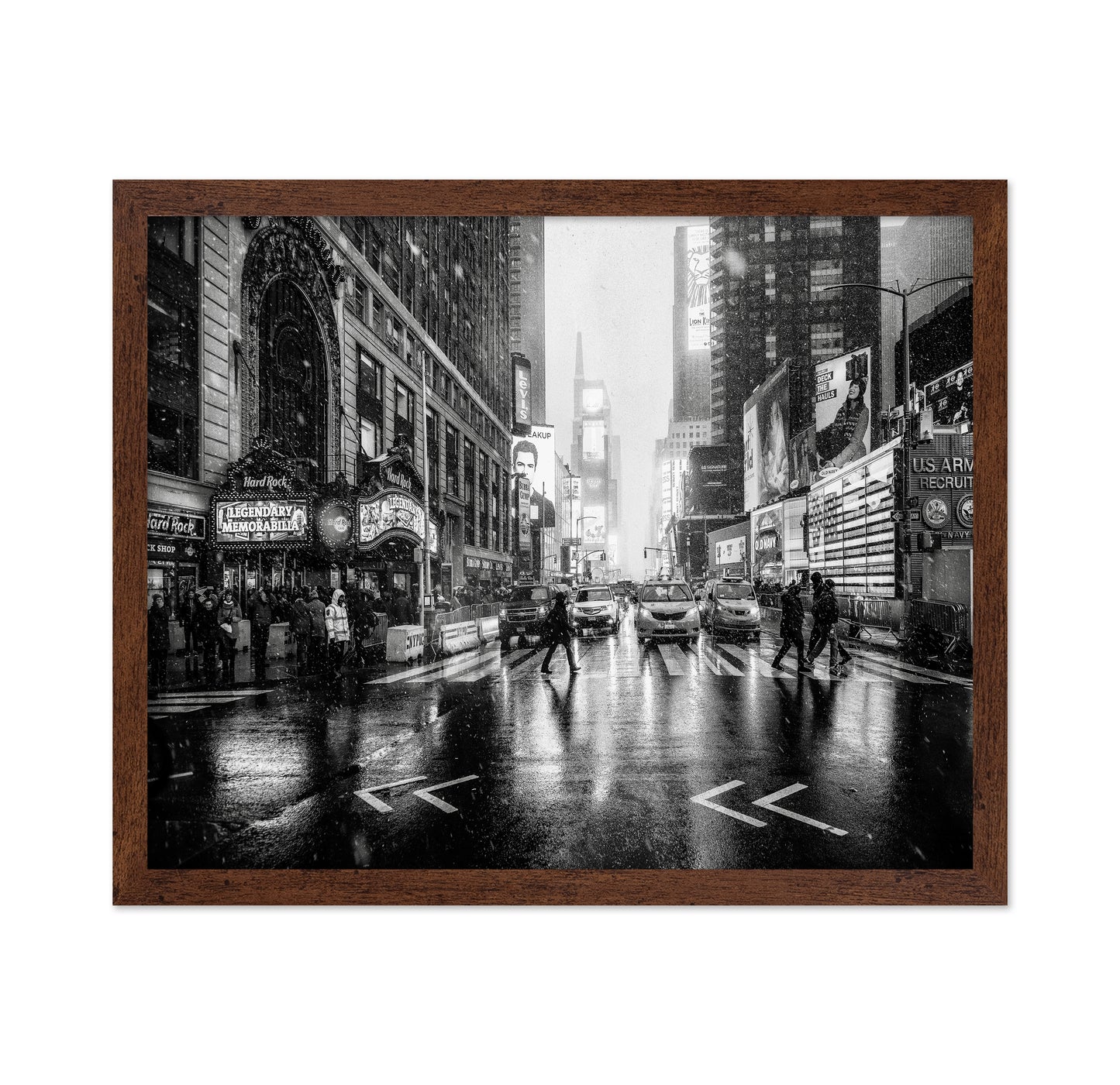 Snowy Times Square