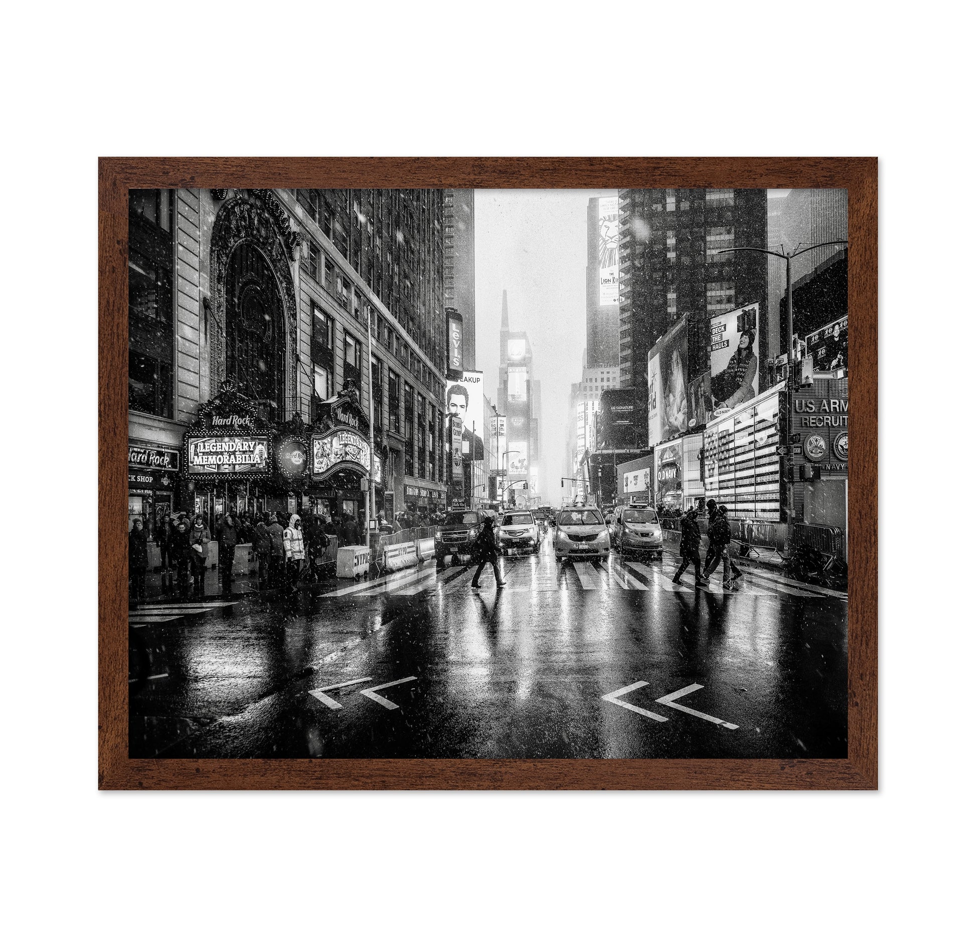 Snowy Times Square