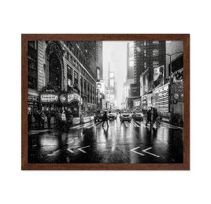 Snowy Times Square