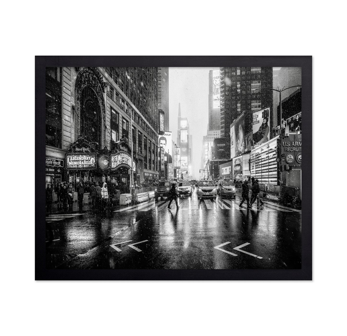 Snowy Times Square
