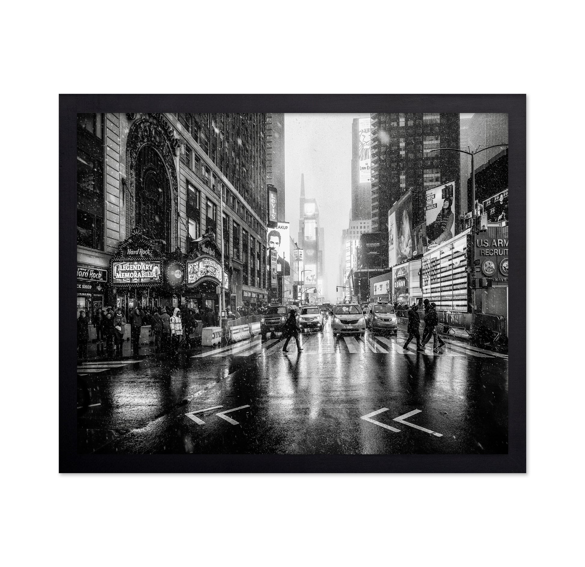 Snowy Times Square