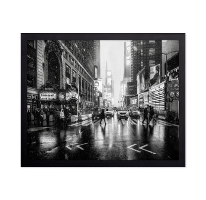 Snowy Times Square