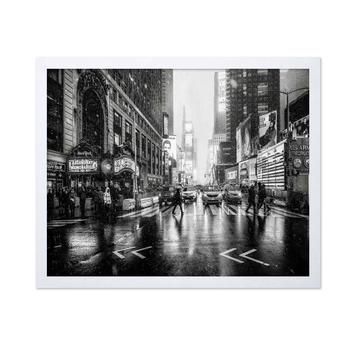 Snowy Times Square