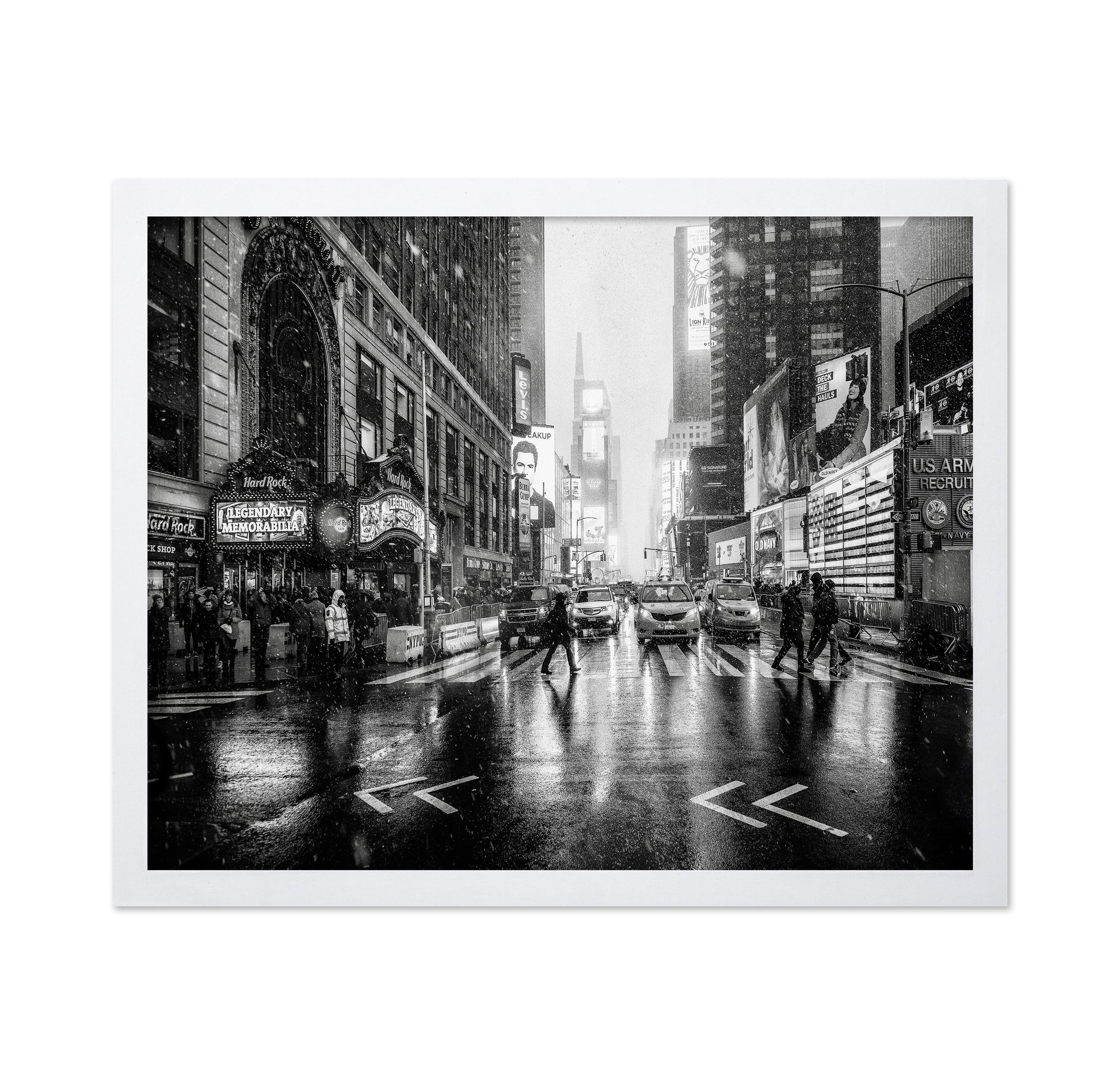 Snowy Times Square