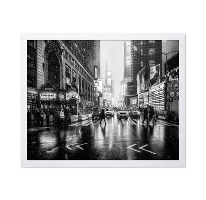 Snowy Times Square