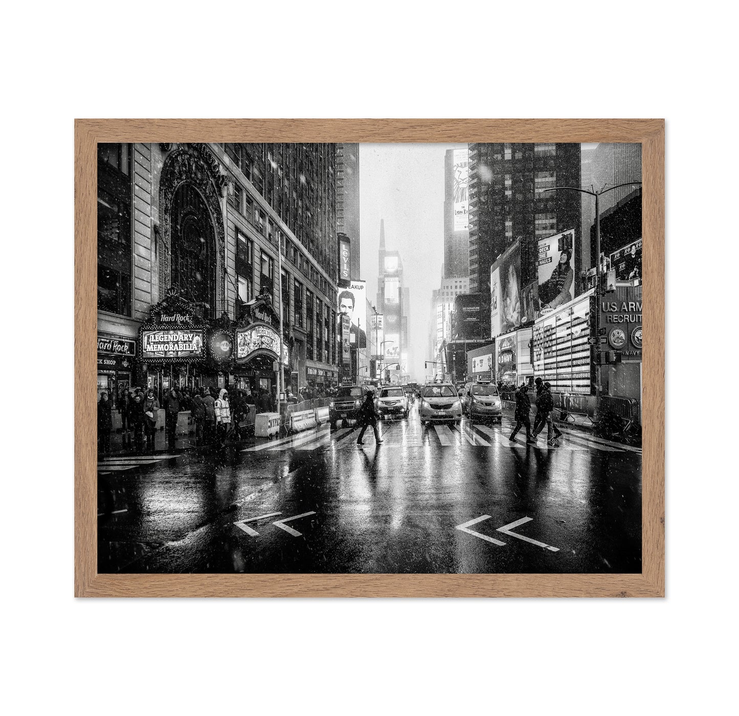 Snowy Times Square