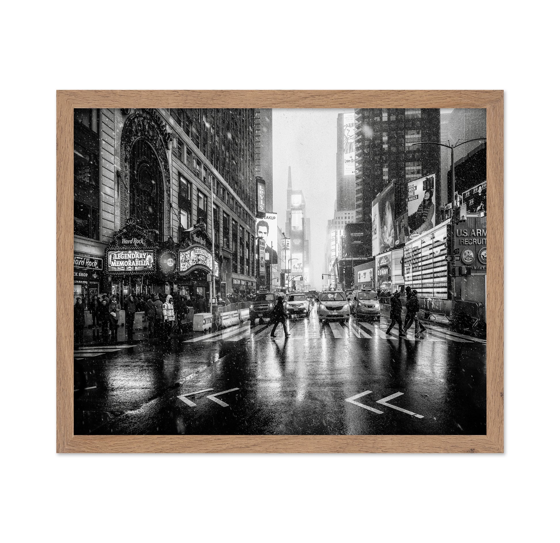 Snowy Times Square