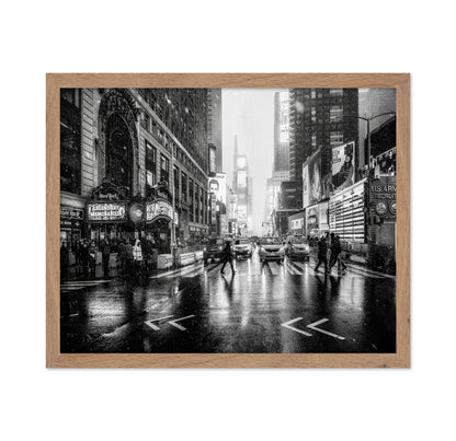Snowy Times Square