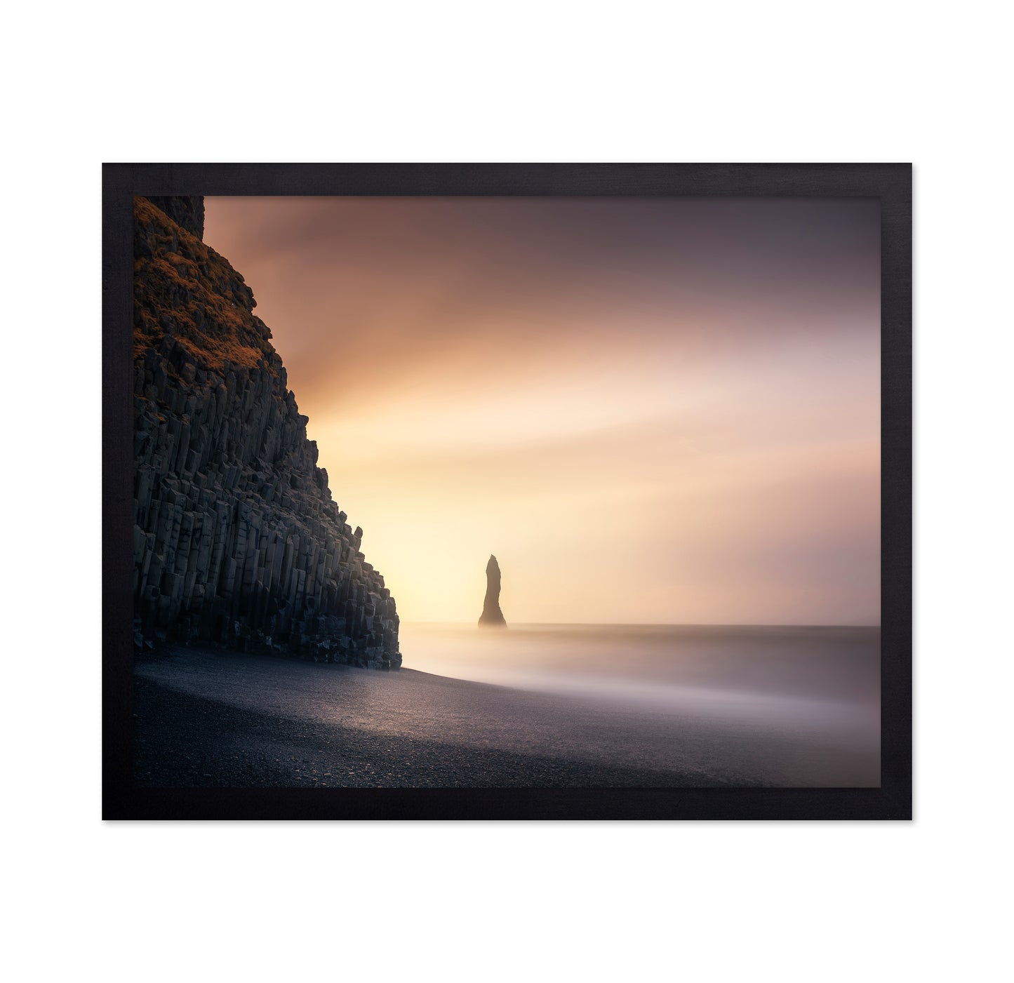 Sunrise in Reynisfjara