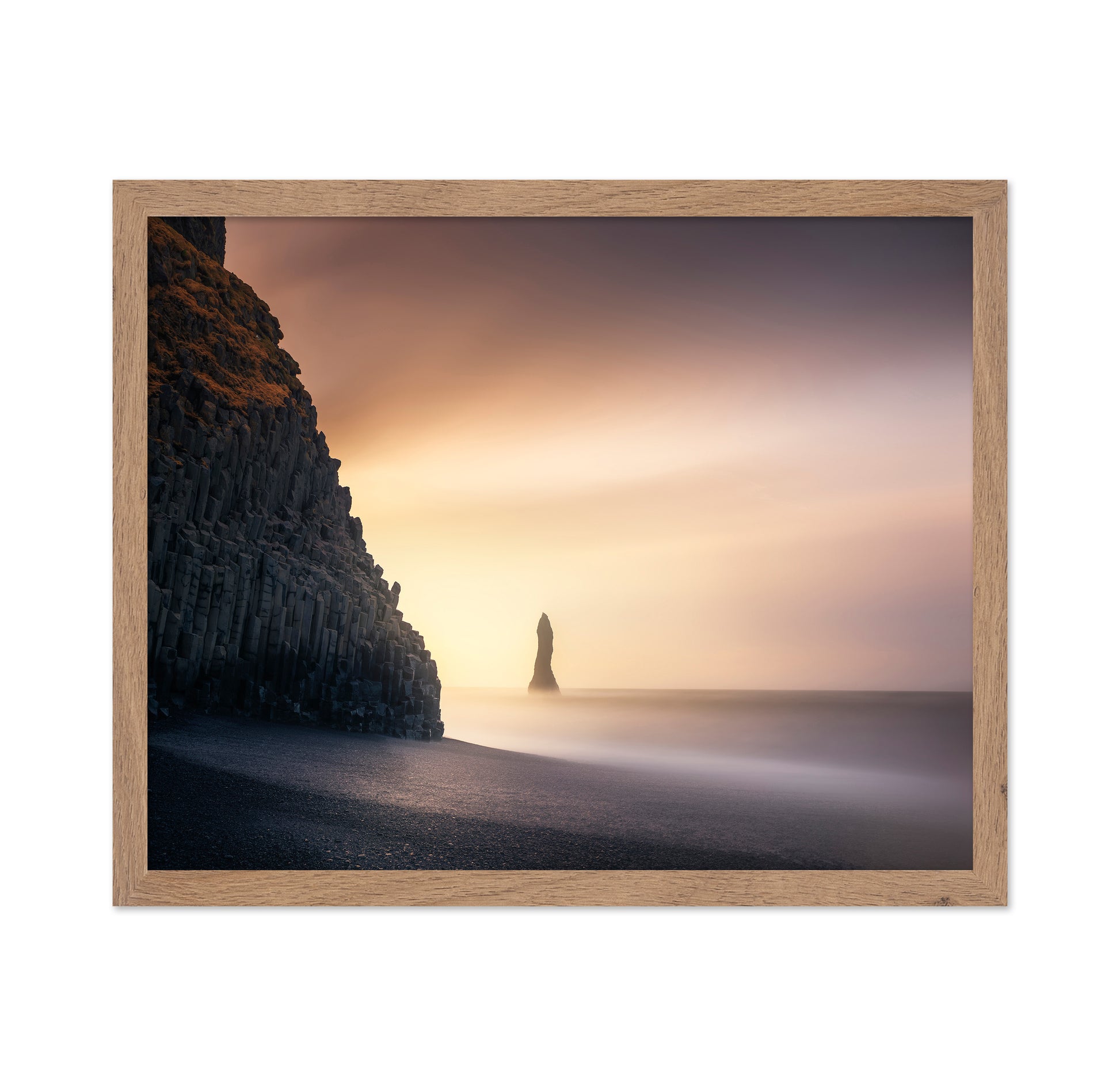 Sunrise in Reynisfjara