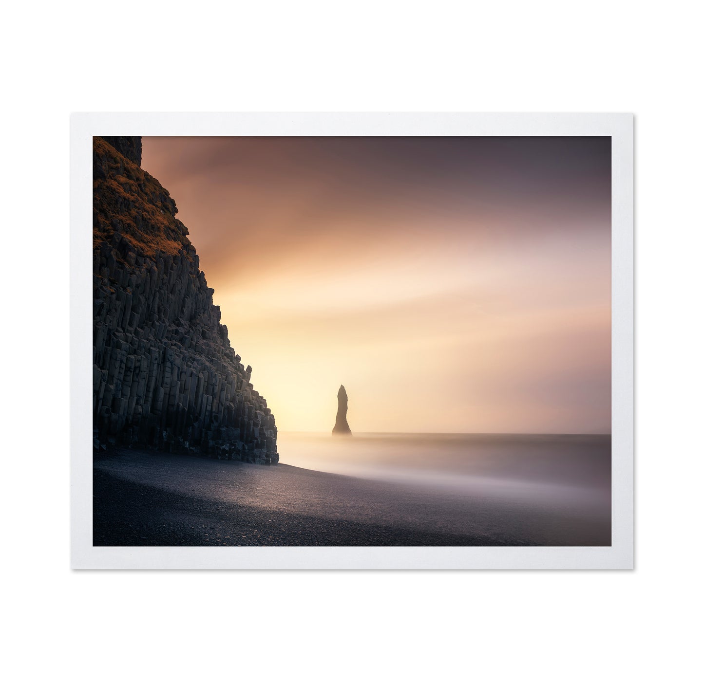 Sunrise in Reynisfjara