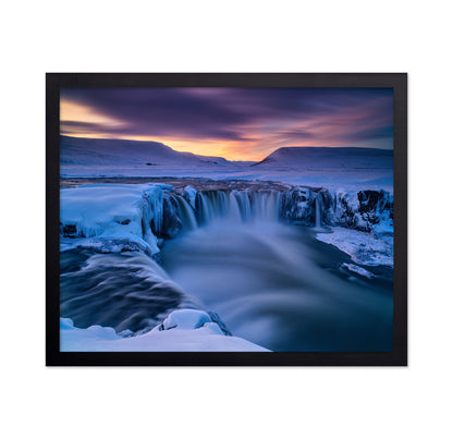 Wintry Waterfall