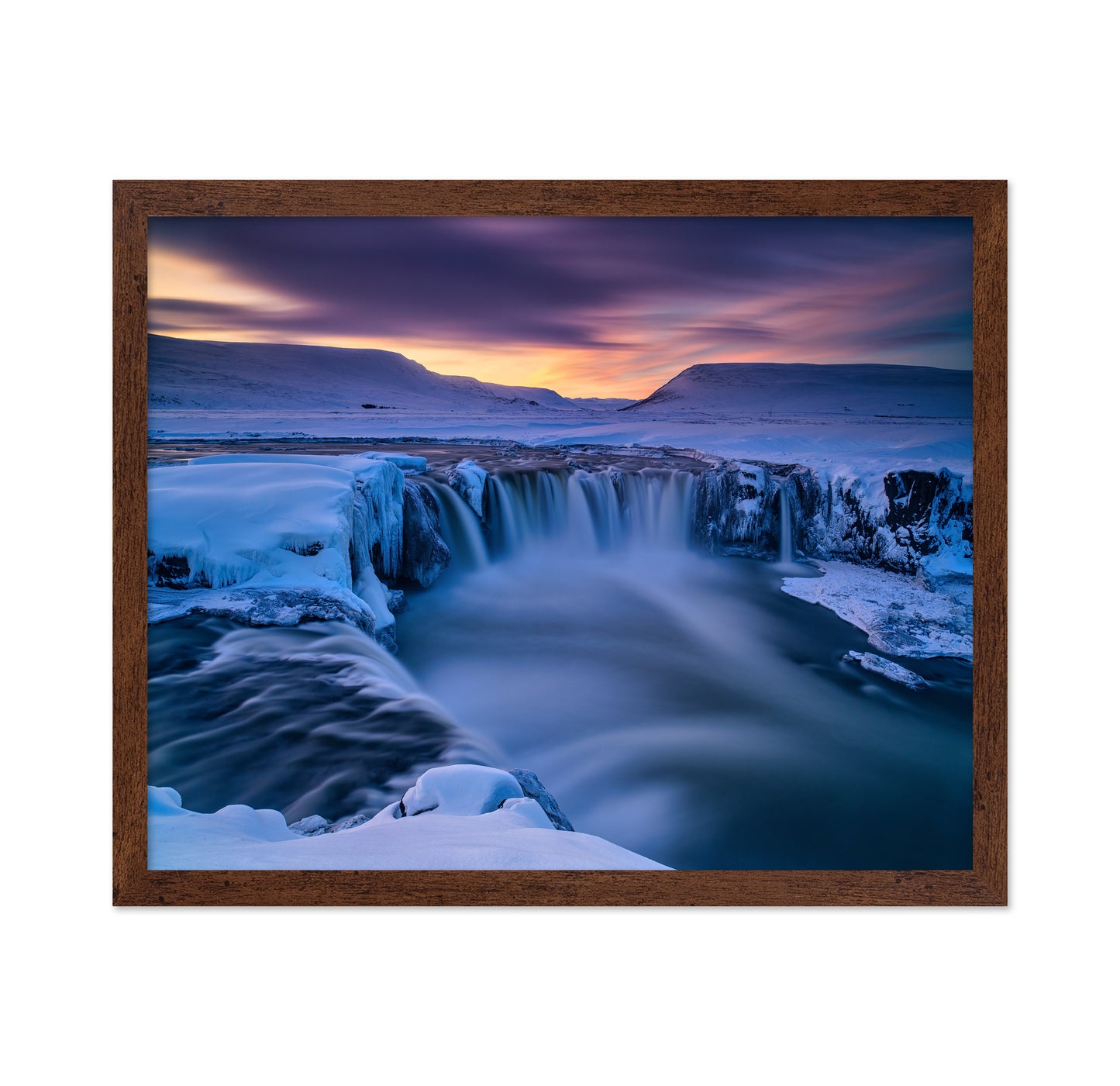 Wintry Waterfall