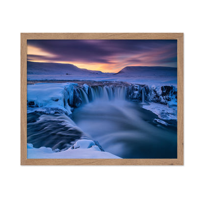 Wintry Waterfall
