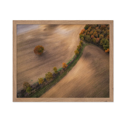 Over the Tuscany in Autumn
