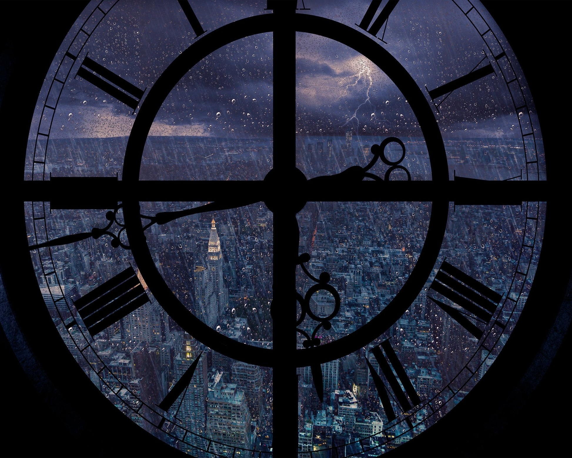 Gotham Viewed From Above