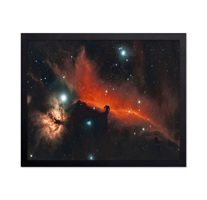 Horsehead and Flame Nebula