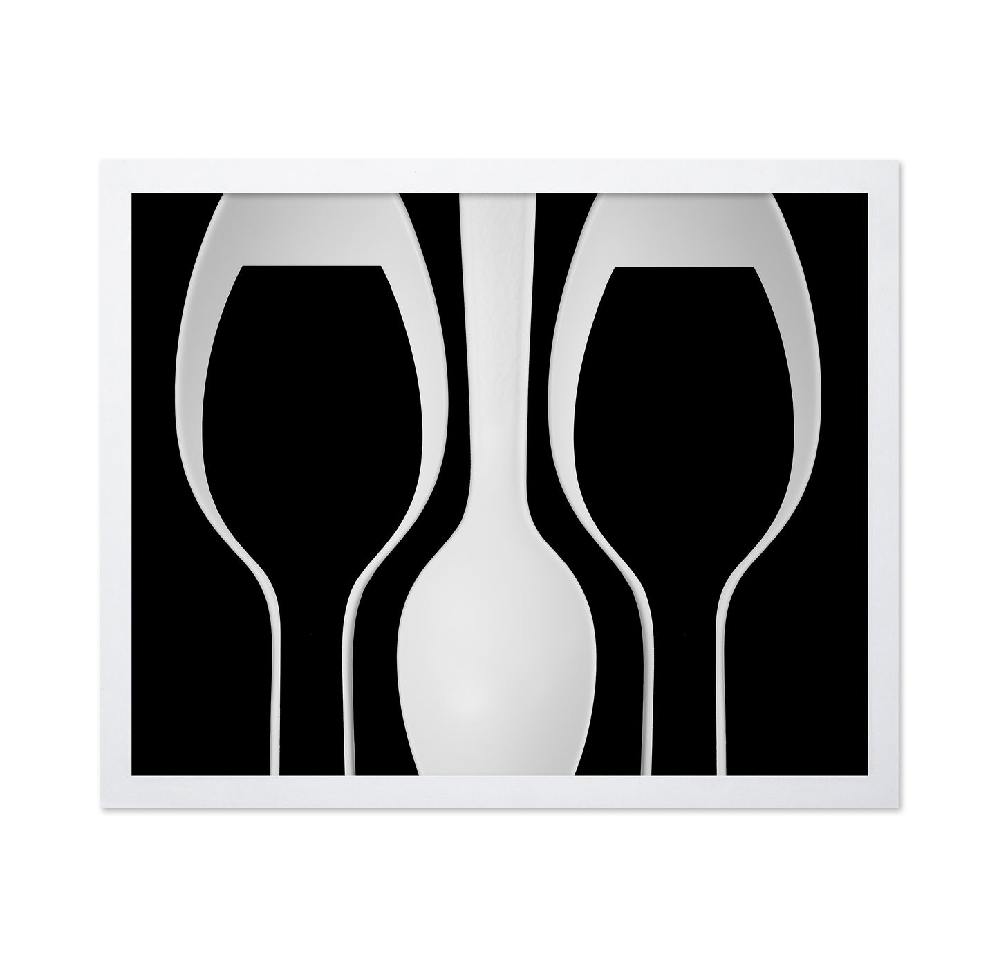 Spoons Abstract: Wine Glasses