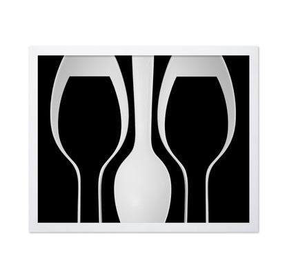 Spoons Abstract: Wine Glasses