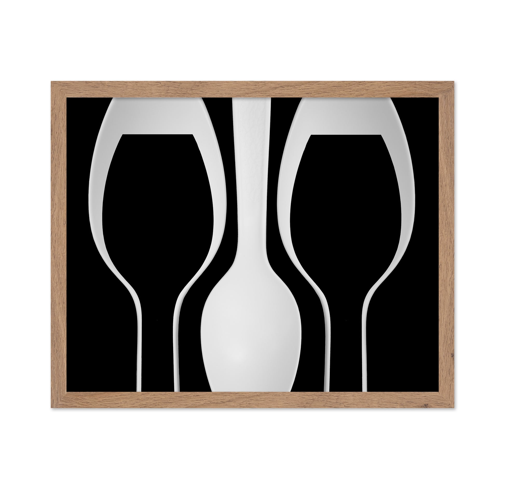 Spoons Abstract: Wine Glasses