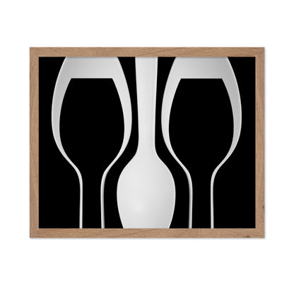 Spoons Abstract: Wine Glasses