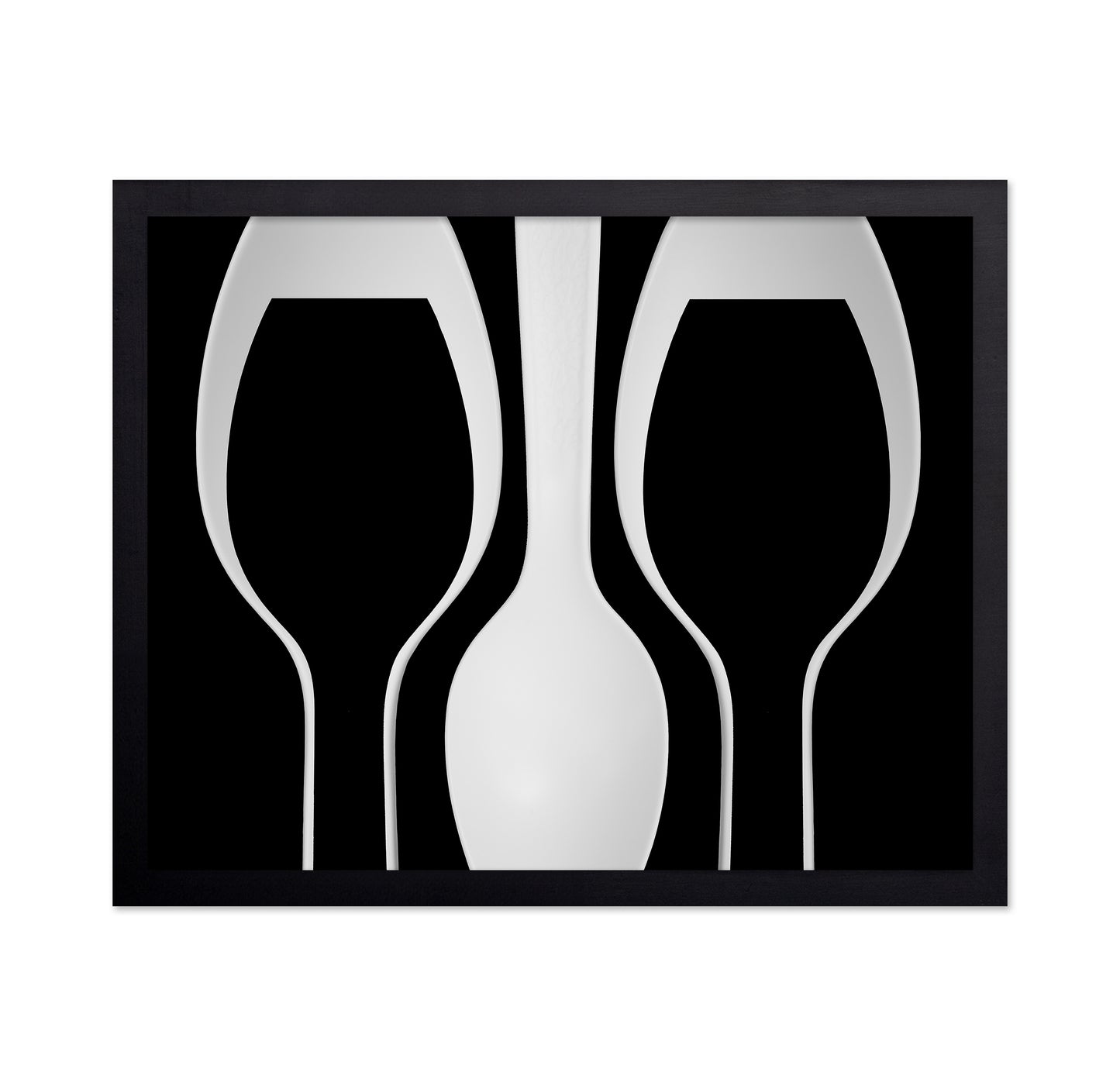 Spoons Abstract: Wine Glasses