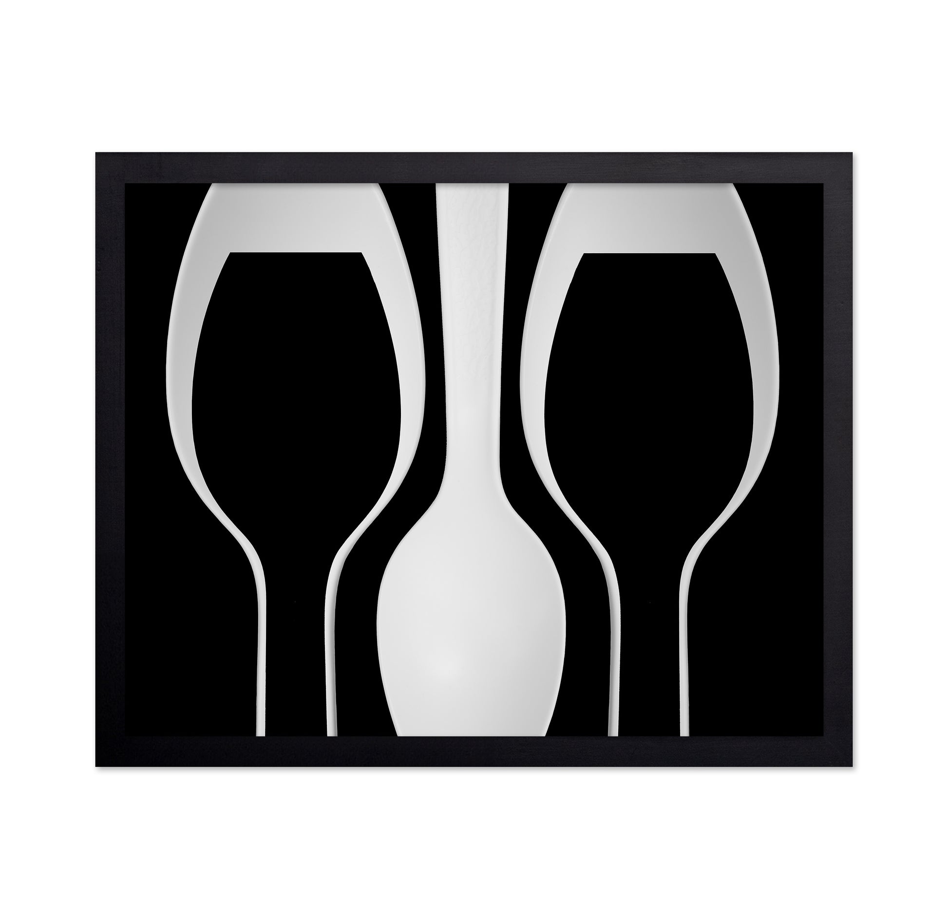 Spoons Abstract: Wine Glasses
