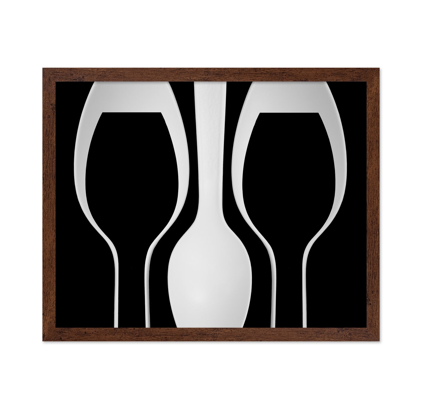 Spoons Abstract: Wine Glasses