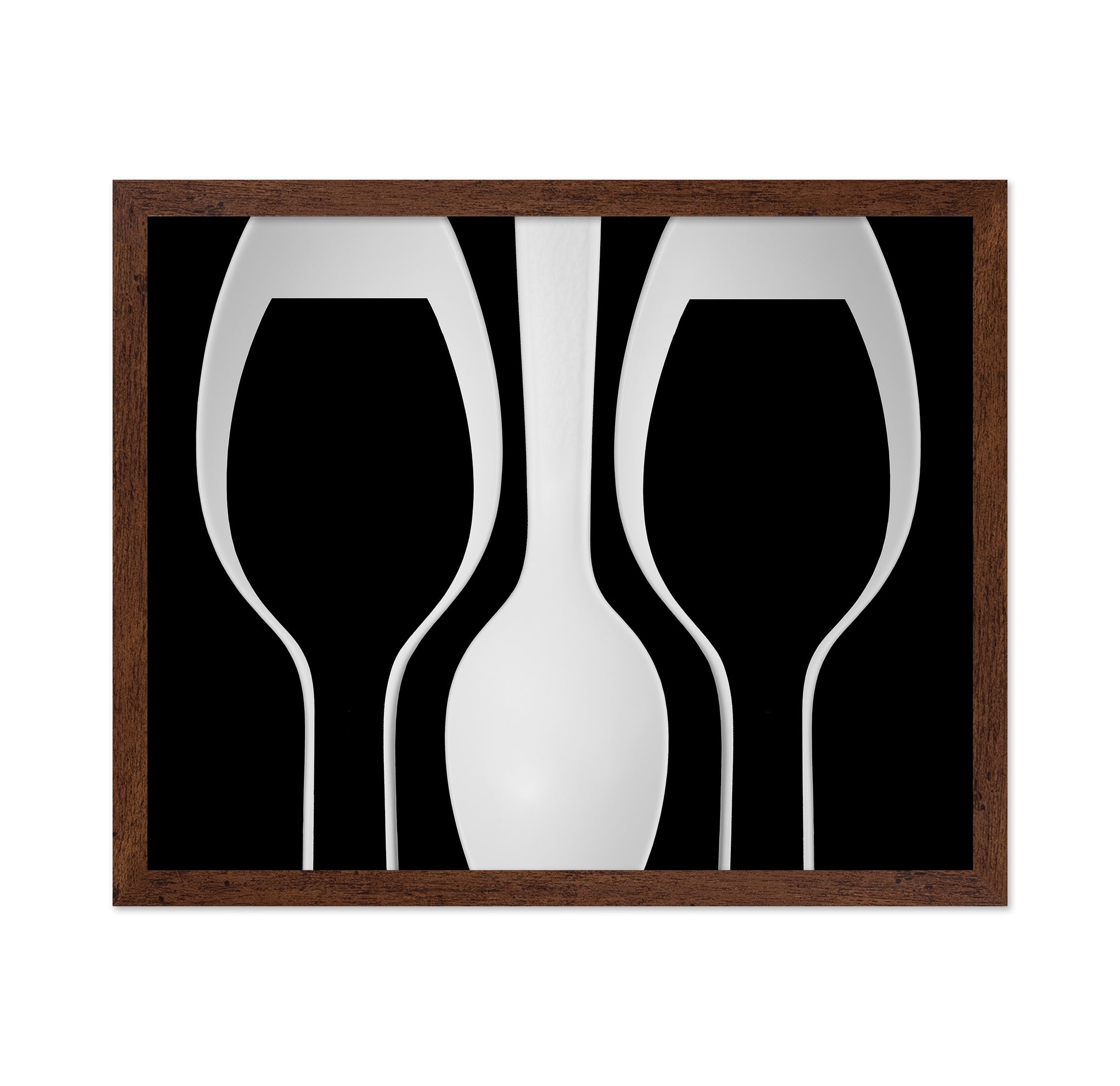 Spoons Abstract: Wine Glasses