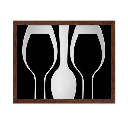 Spoons Abstract: Wine Glasses