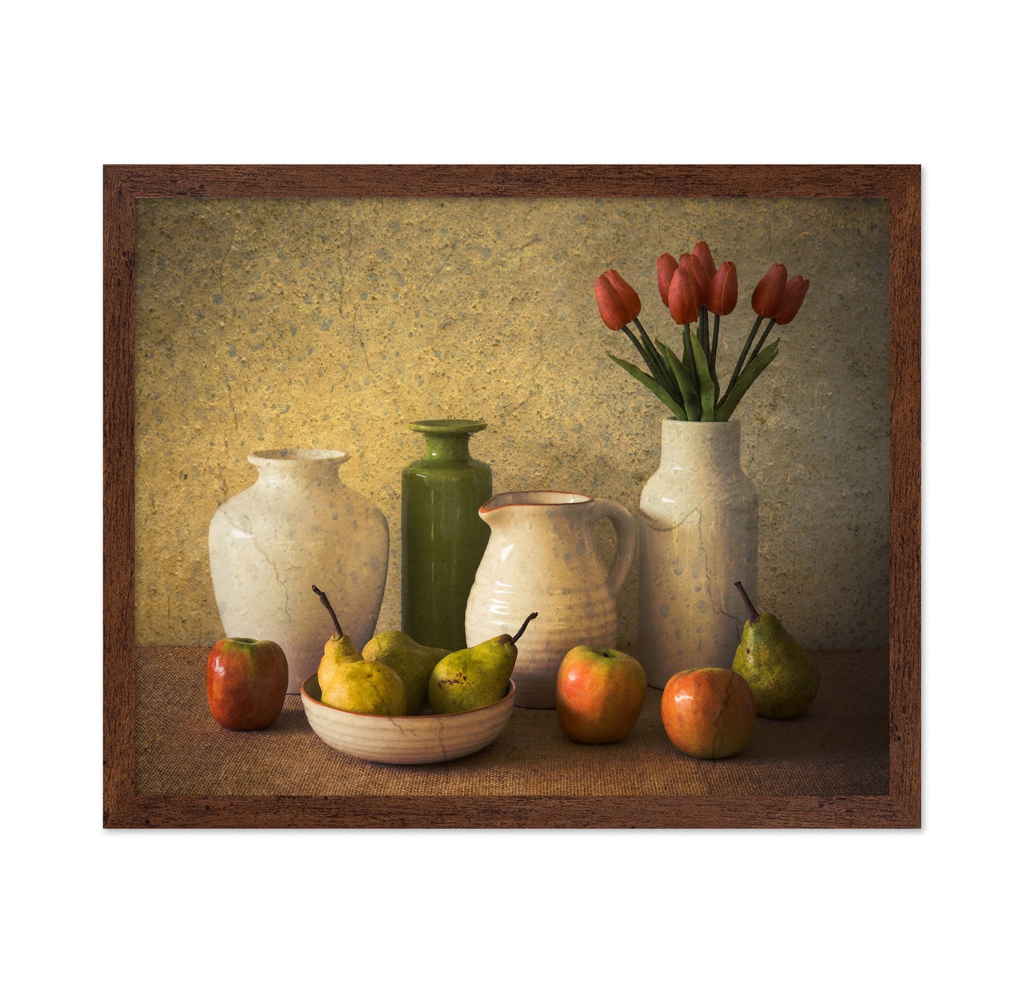 Apples Pears and Tulips