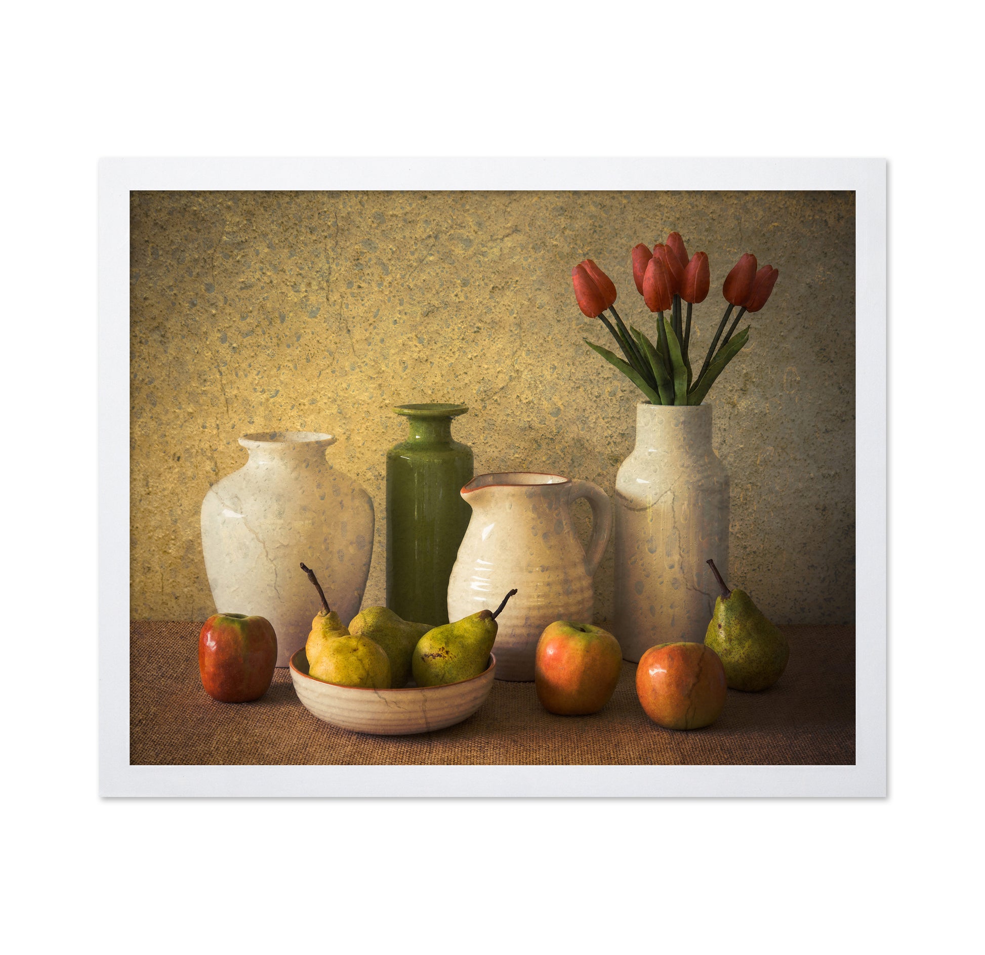 Apples Pears and Tulips