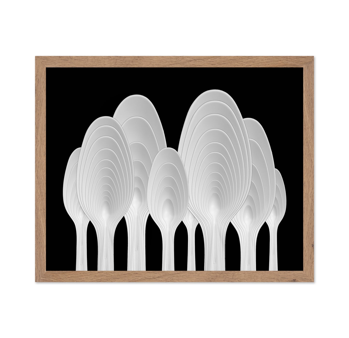 Spoons Abstract: Tree Rings
