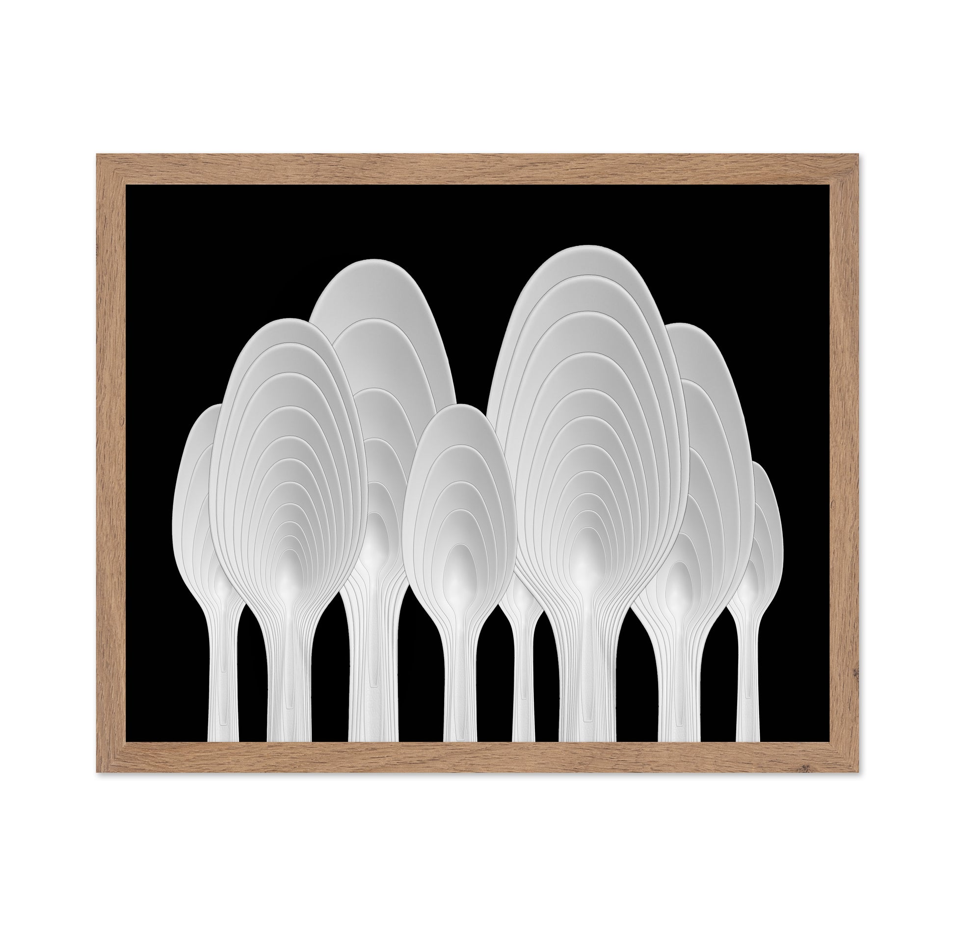 Spoons Abstract: Tree Rings