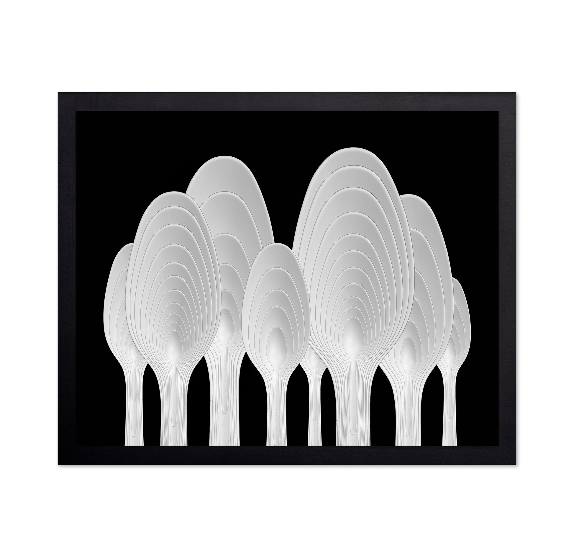 Spoons Abstract: Tree Rings